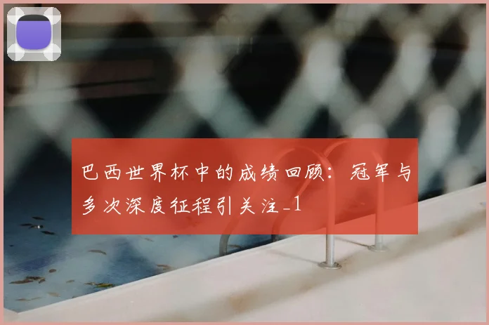 巴西世界杯中的成绩回顾：冠军与多次深度征程引关注_1