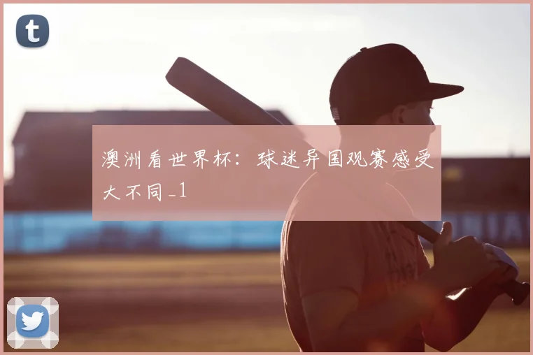 澳洲看世界杯:球迷异国观赛感受大不同_1